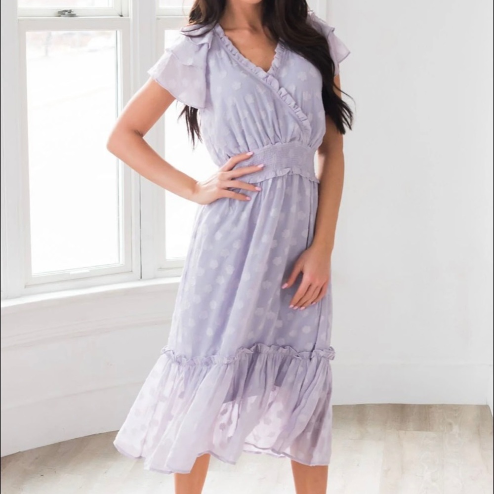 NWT Midi Dress by Nee See’s. Nursing friendly.